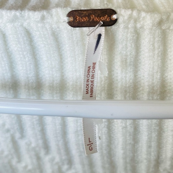 Free People White Long Sleeve Dress - Picture 2 of 9